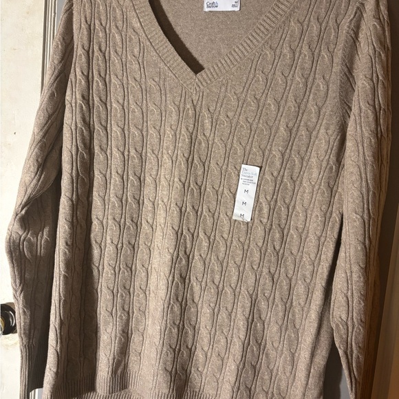 ❤️ 7 for $25! Beige Cable Knit Sweater - Picture 3 of 6